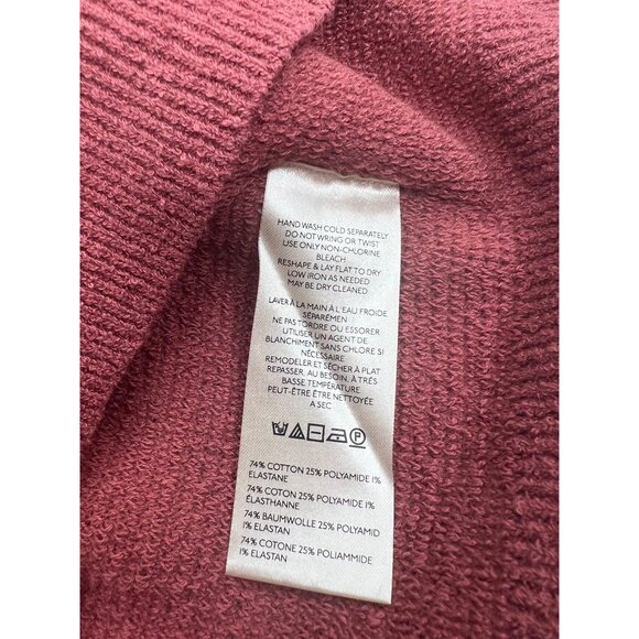 Free People Asymetrical Neck Dolman Long Sleeve Sweater Size Medium - Picture 8 of 11